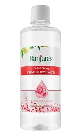 Rose Water 1000Ml - Banjara ( White Color)