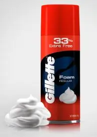 Gillette Foam - 418Grm