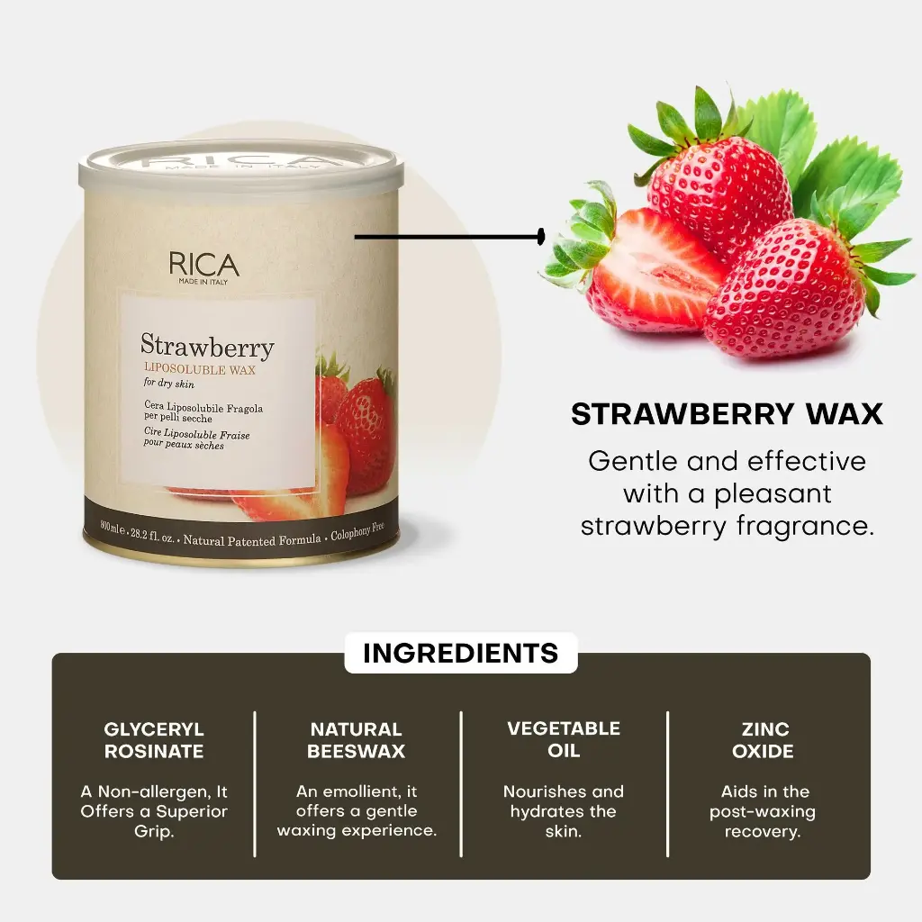 Rica Strawberry Wax