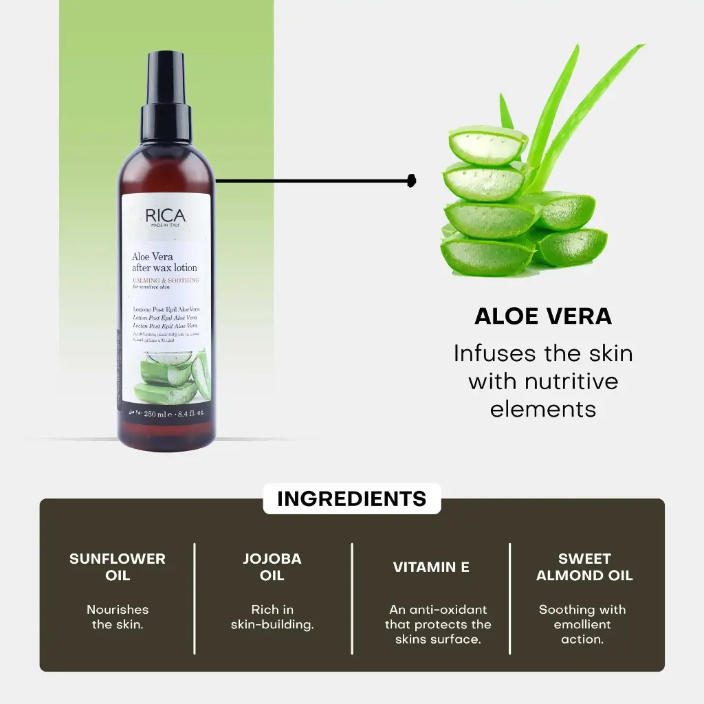 Rica Aloevera After Waxing Lotion